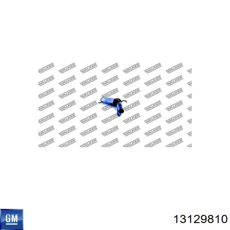 13129810 General Motors Середній глушник