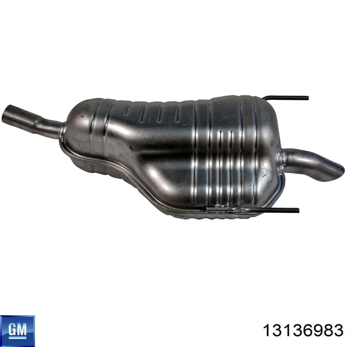 Глушник, задня частина 13136983 General Motors