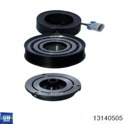 Компресор кондиціонера 6854036 Opel