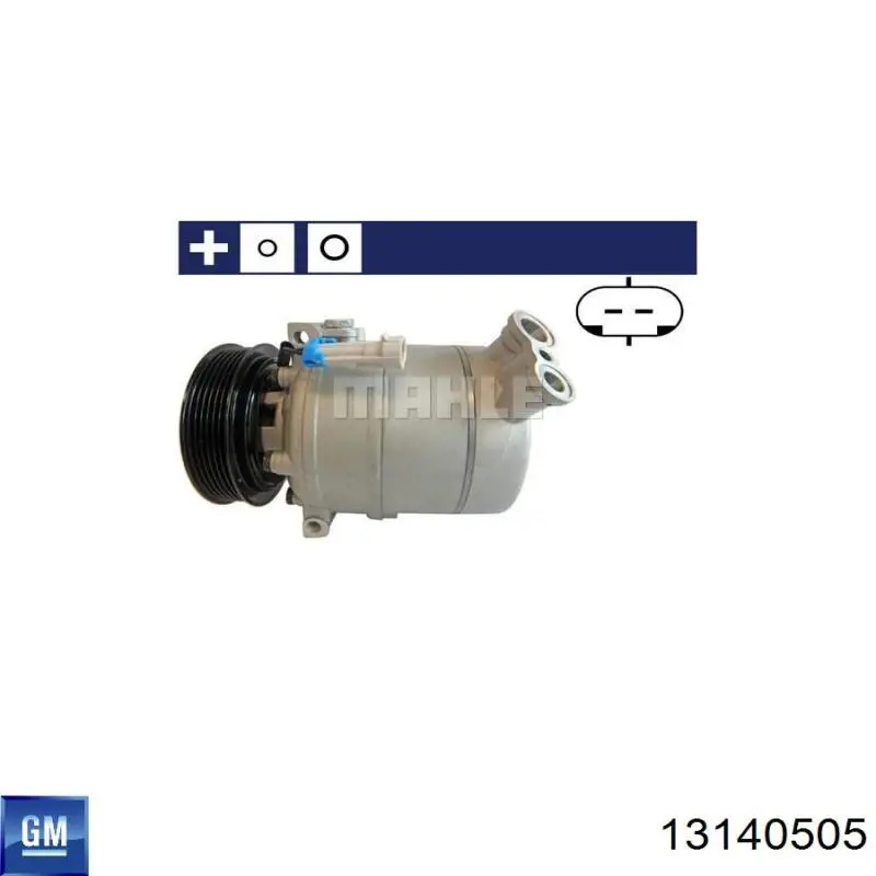 Купити 13140505 General Motors Компресор кліматичної установки