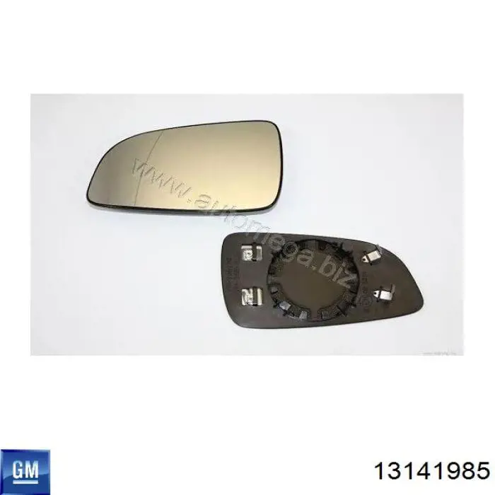 13141985 General Motors дзеркальний елемент дзеркала заднього виду, лівого