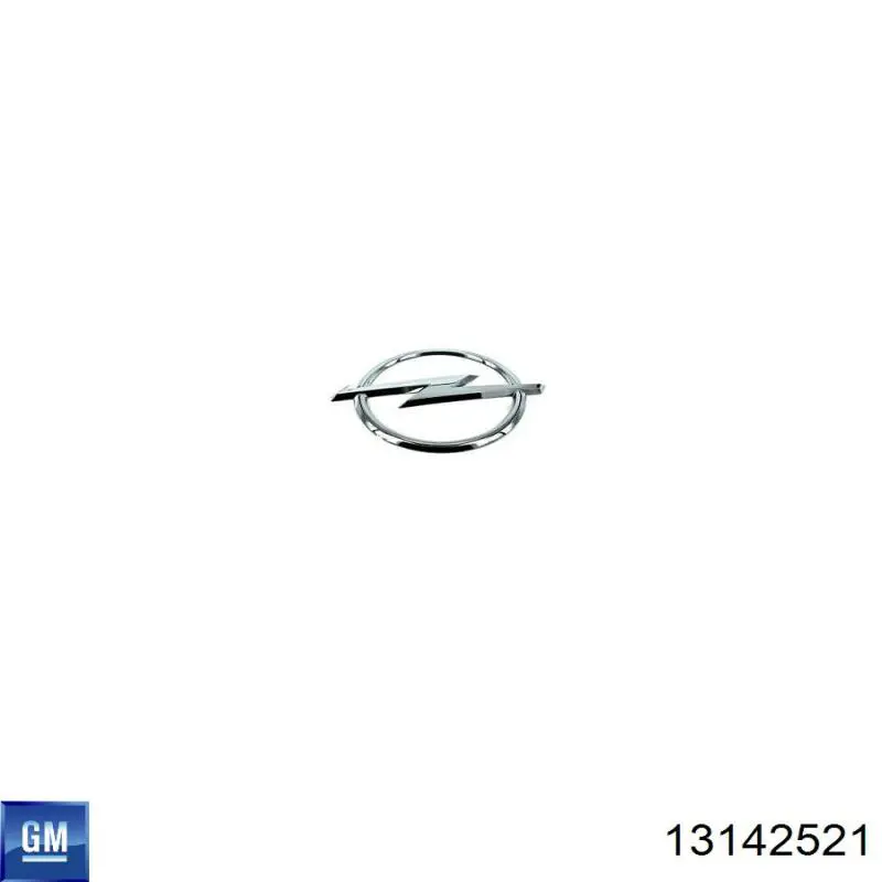 Емблема решітки радіатора 13142521 General Motors