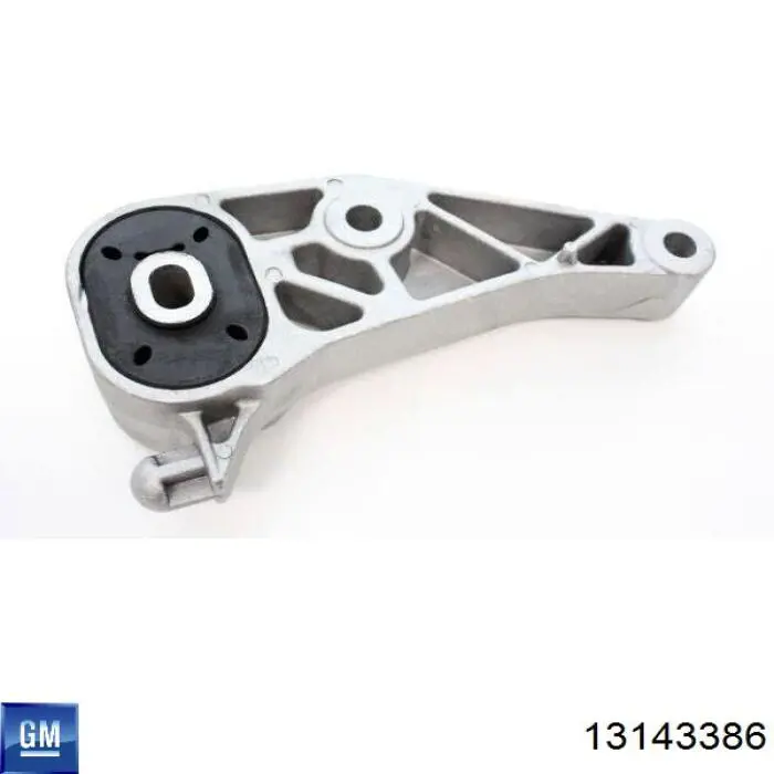 Кронштейн подушки (опори) двигуна, задньої 13143386 General Motors