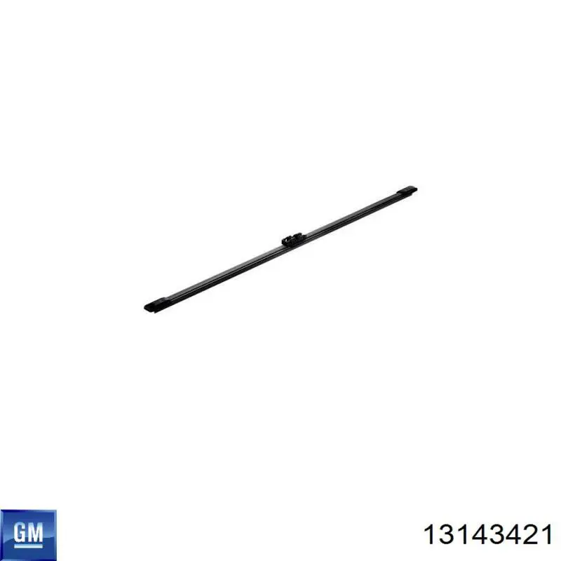 Задня щітка 13143421 General Motors