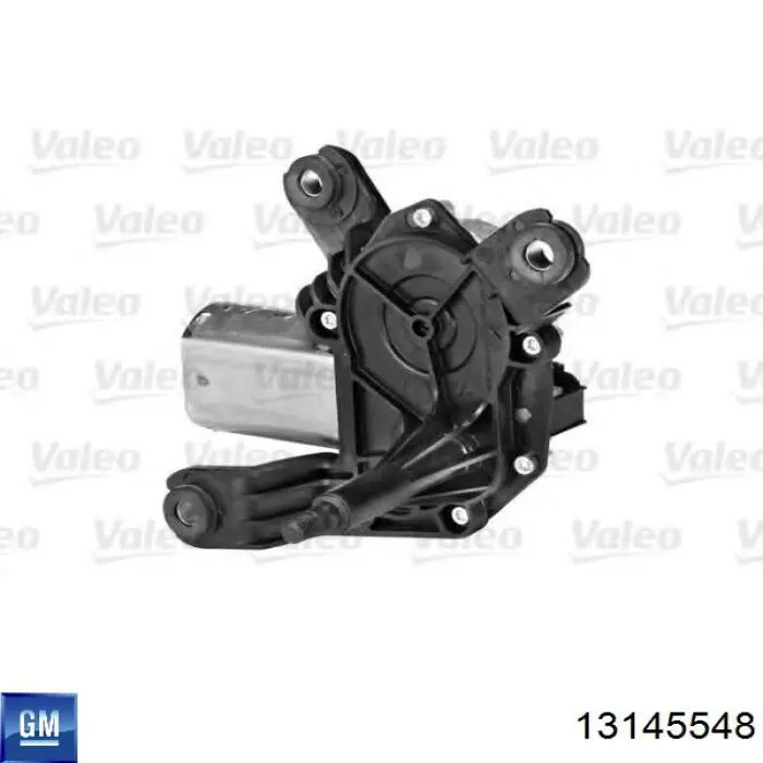 Купити 13145548 General Motors Двигун склоочисника заднього скла