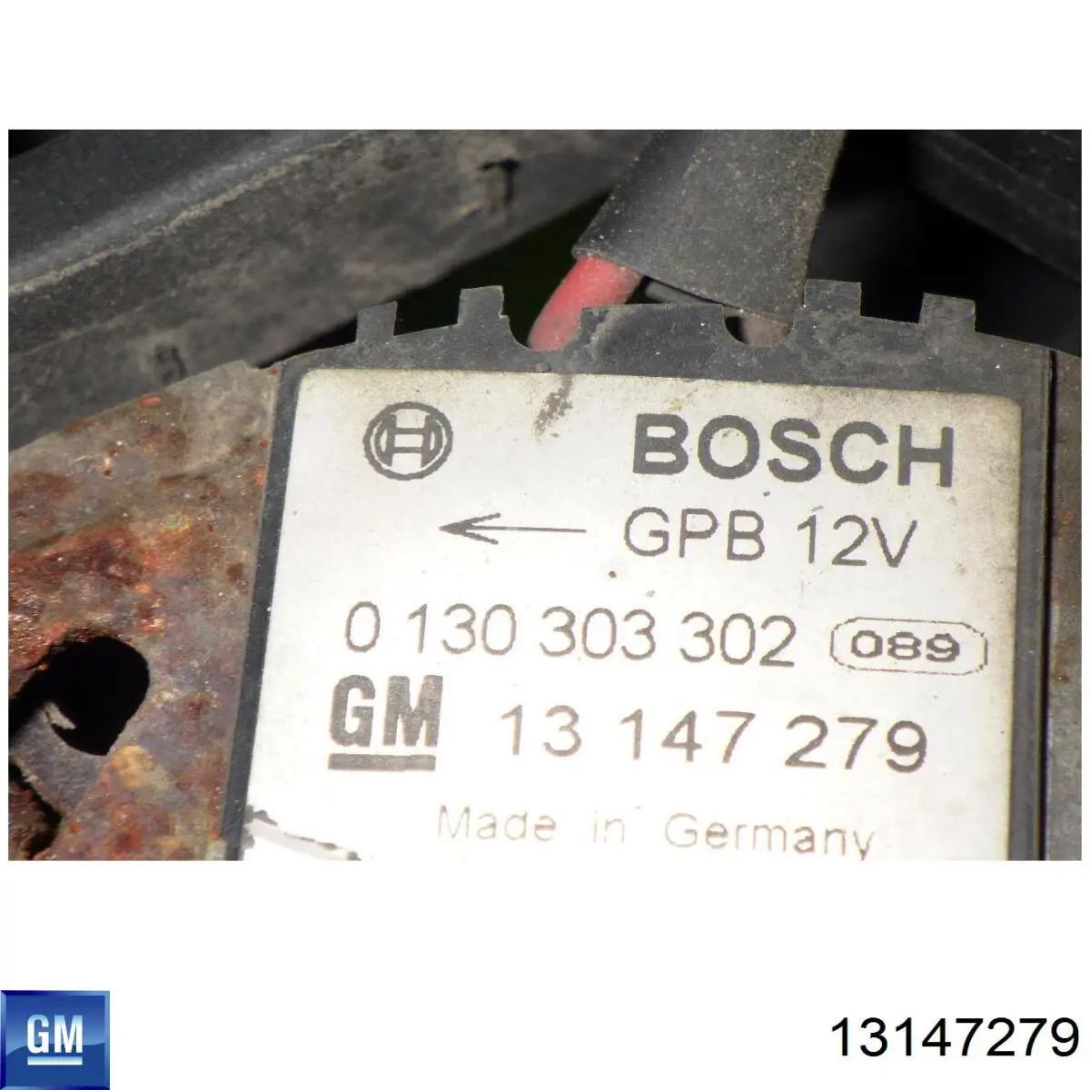 Вентилятор охолодження радіатора 13147279 General Motors