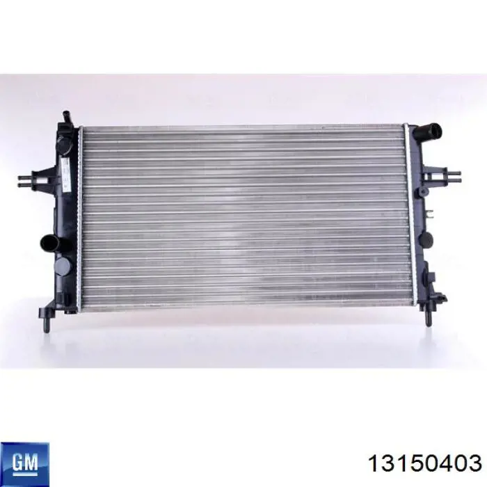 Радіатор 13150403 General Motors