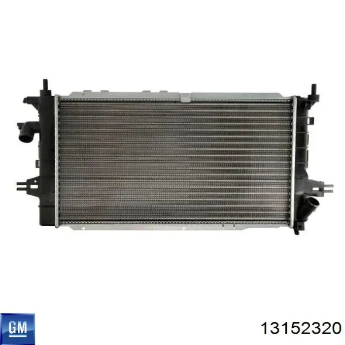 13152320 General Motors Радіатор охолодження двигуна