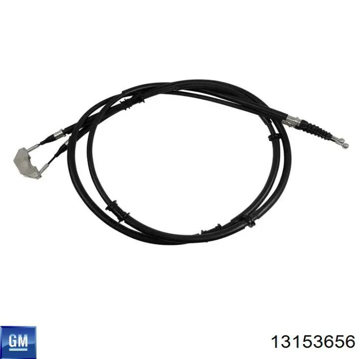 Трос ручного гальма задній, правий/лівий General Motors 13153656 ціна, від 26.42 USD