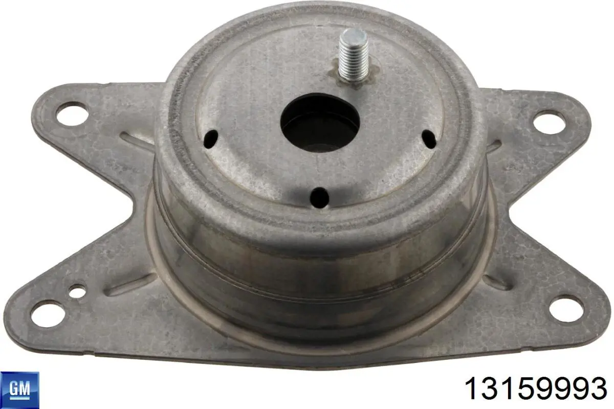 Подушка (опора) двигуна, ліва 13159993 General Motors