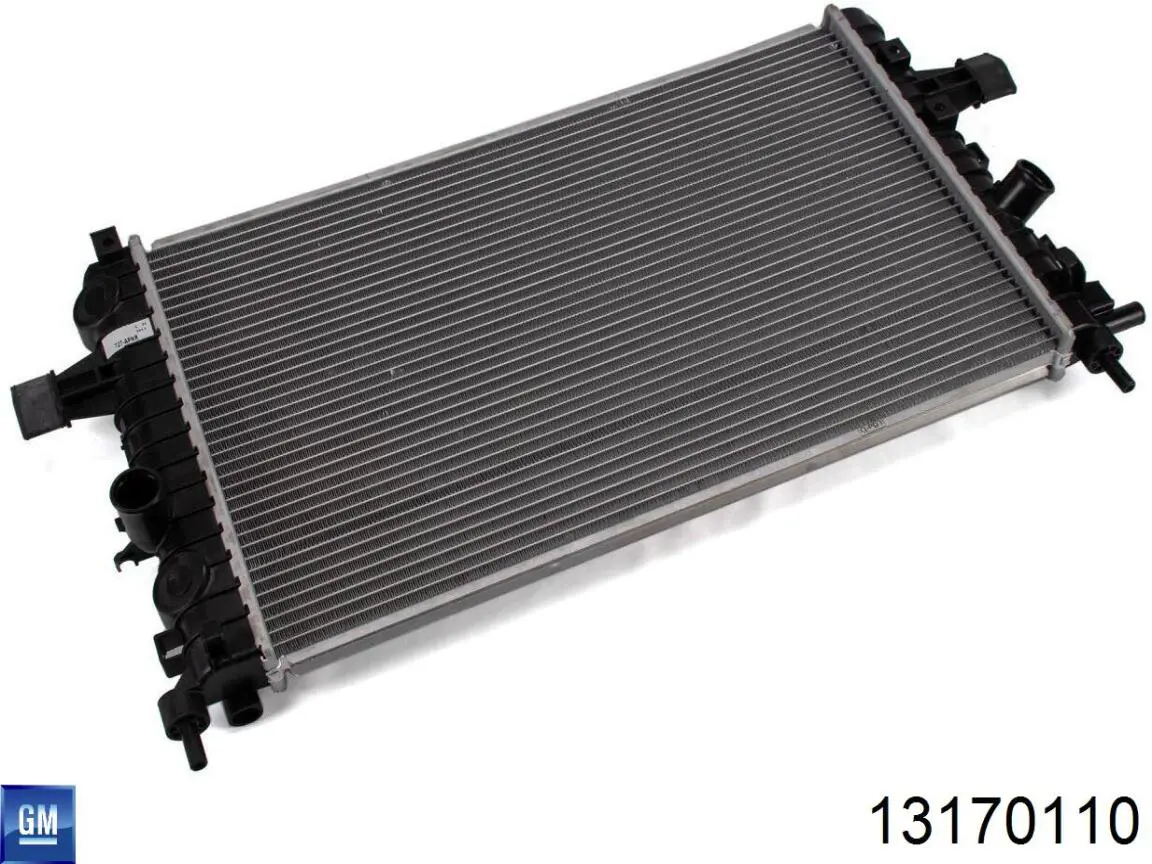 Радіатор 13170110 General Motors