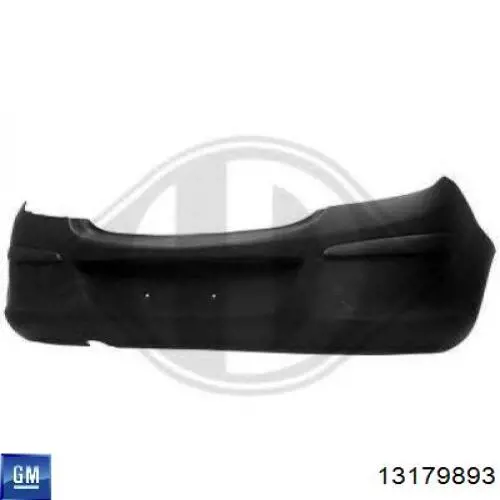 Купити 555896 Polcar Задній бампер