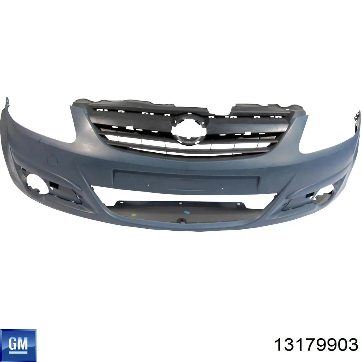 Направляюча заднього бампера, ліва 13179903 General Motors