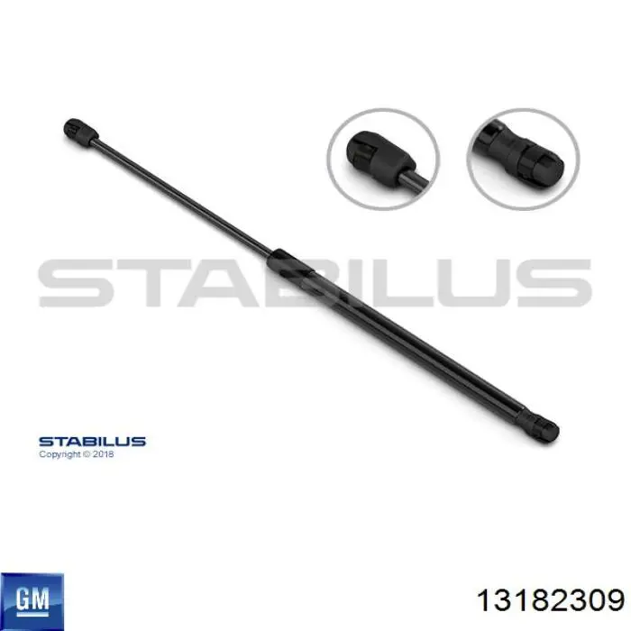 Амортизатор двері задньої Magneti Marelli GS0872 ціна, від 8.15 USD