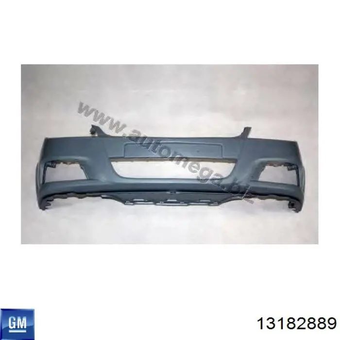 13182889 General Motors Бампер передній в зборі