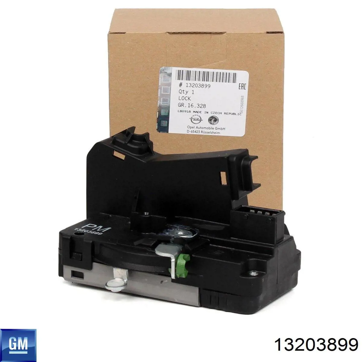 Замок передньої двері, лівої General Motors 13203899 ціна, від 28.22 USD