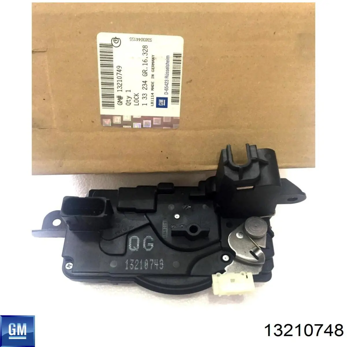 Замок передньої лівої двері 13210748 General Motors