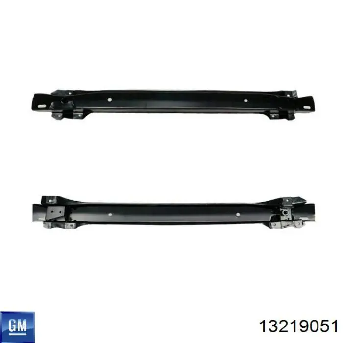 Балка бампера заднього General Motors 13219051 ціна, від 41.25 USD