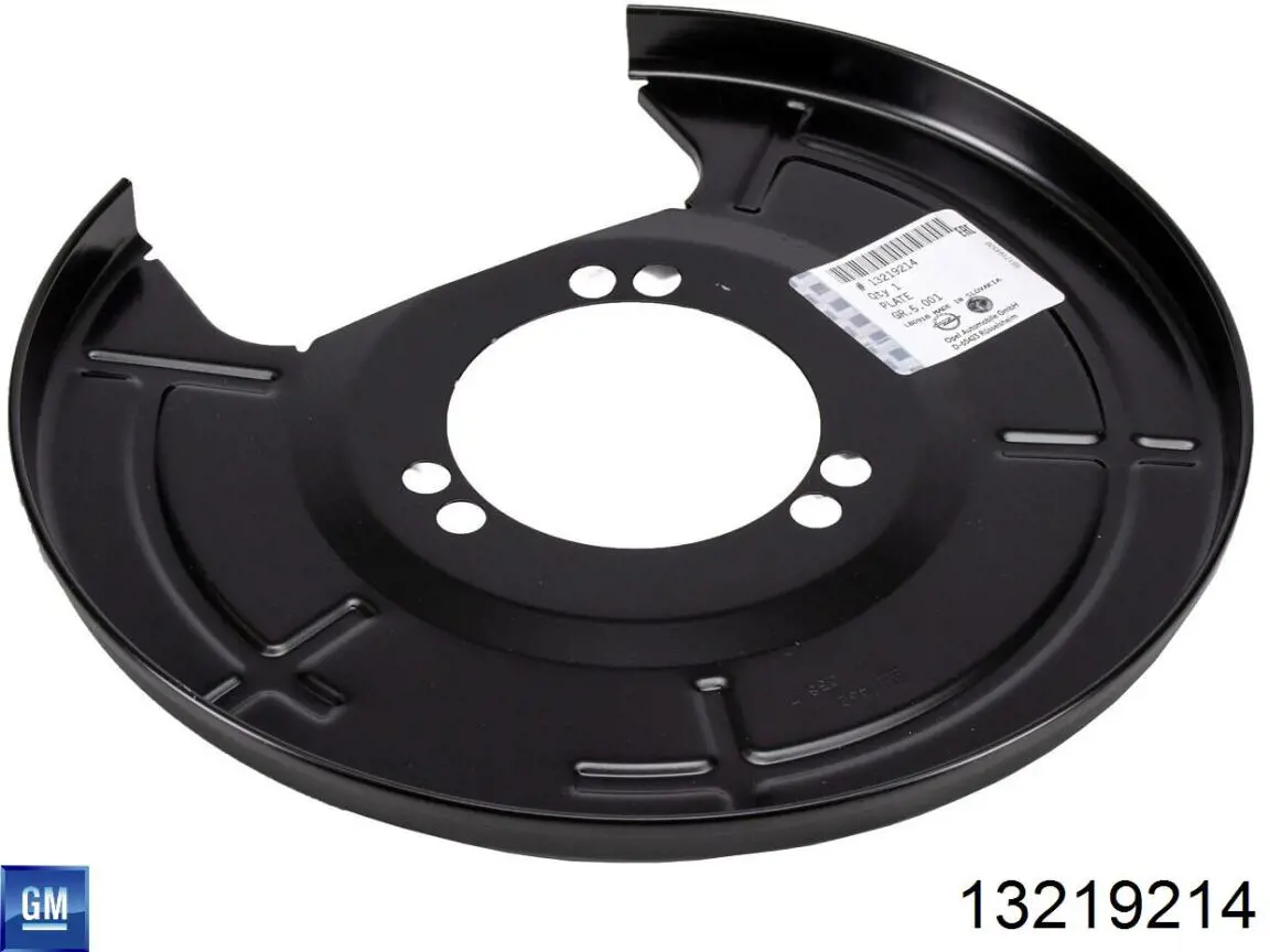 Захист гальмівного диска заднього, правого Opel Insignia A (G09) (Опель Інсігнія)