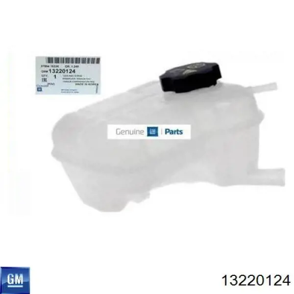 Бачок системи охолодження 13220124 General Motors