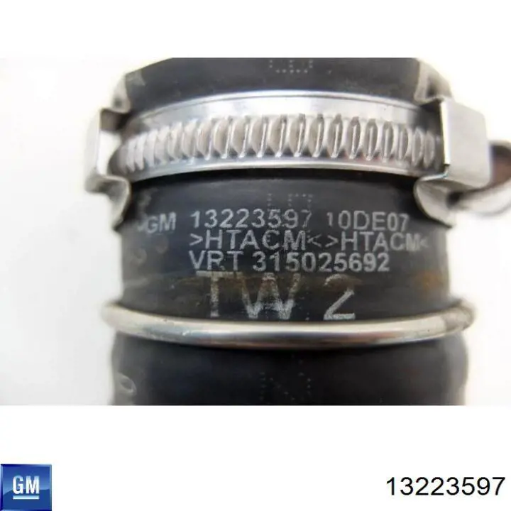 Патрубок повітряний, дросельної заслінки Opel 6302621 ціна, від 40.22 USD