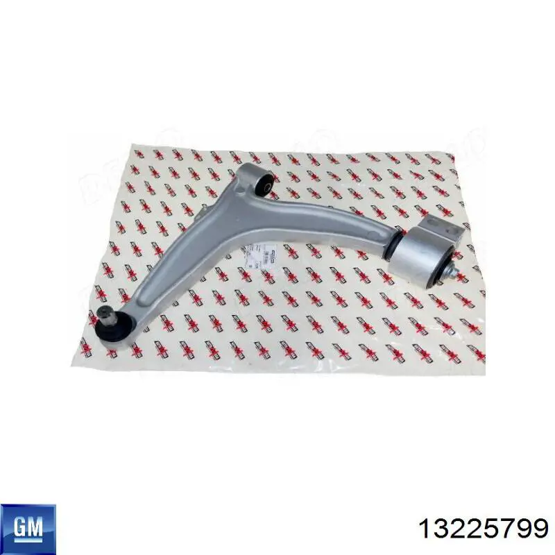 Важіль передньої підвіски нижній, правий General Motors 13225799 ціна, від 81.04 USD