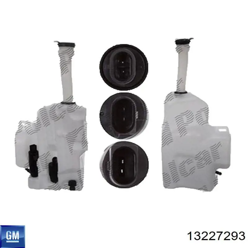 13227293 General Motors Бачок склоомивача