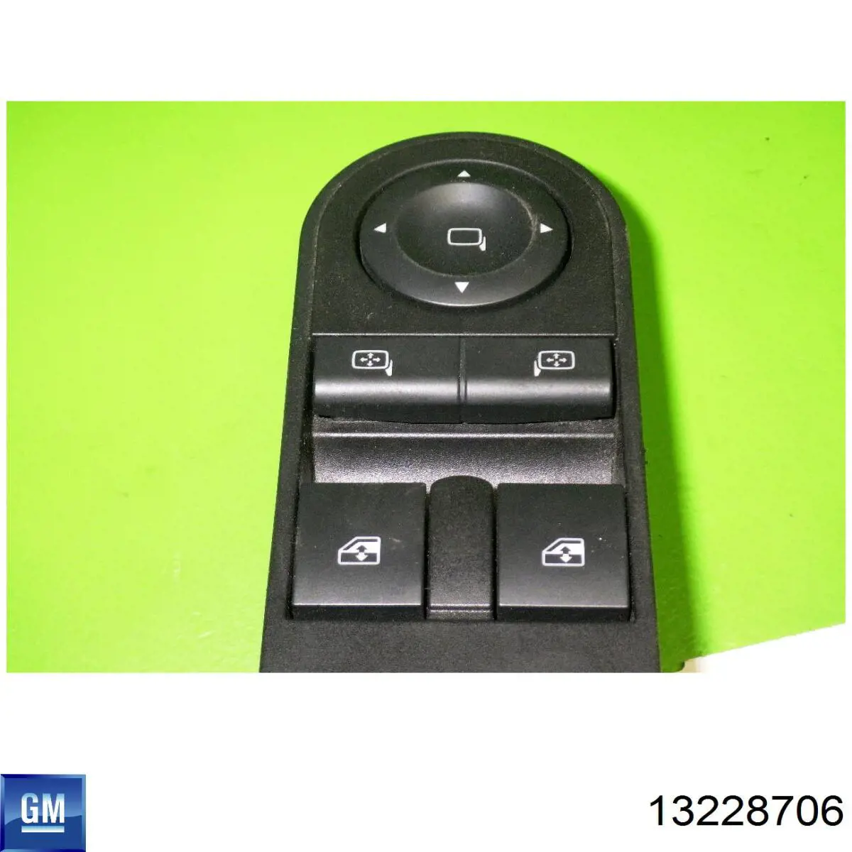 13228706 General Motors кнопковий блок керування склопідіймачами передній лівий