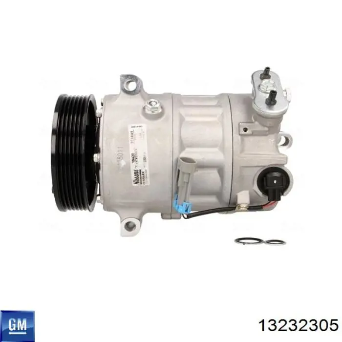 Компресор кондиціонера 13232305 General Motors