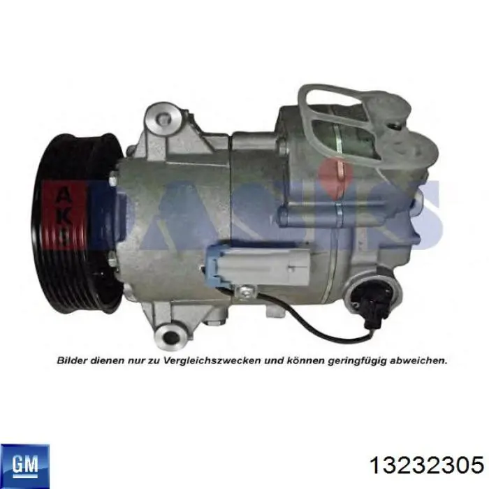 13232305 General Motors Компресор холодоагенту