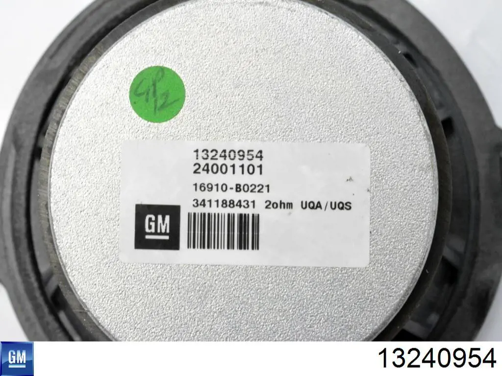 Динамік "торпедо" 13240954 General Motors