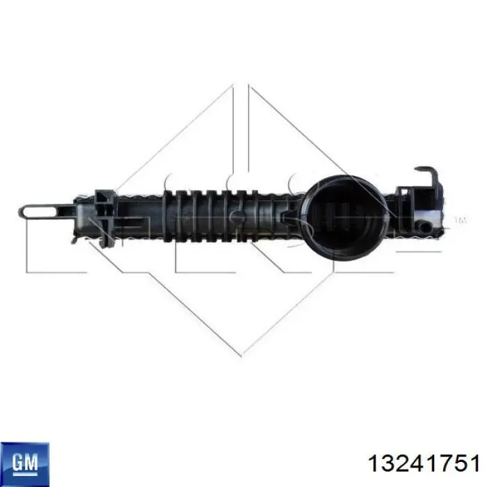 Інтеркулер 13241751 General Motors
