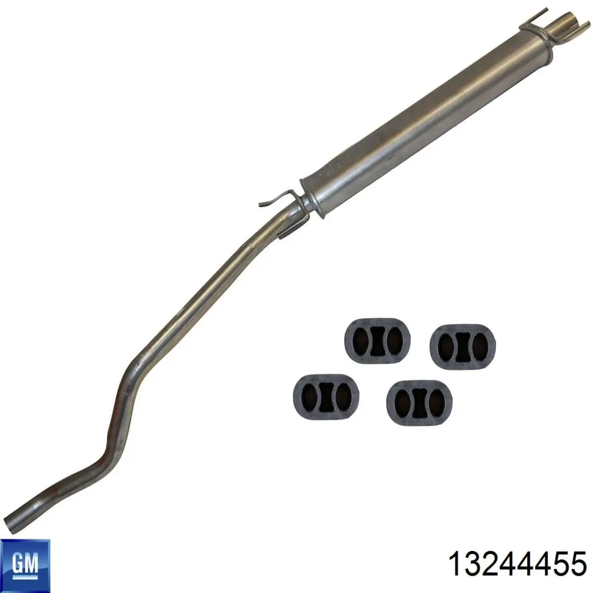 13244455 General Motors Середній глушник