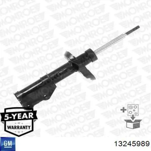 Стойка амортизатора передняя General Motors 13245989 ціна, від 63.22 USD