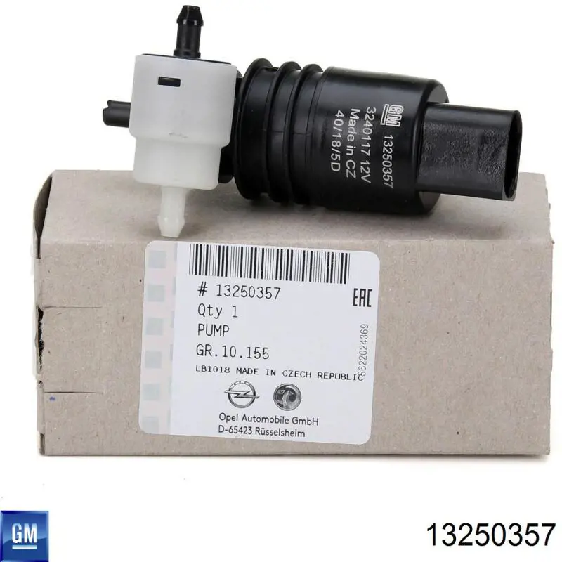 Моторчик омивача скла передній/задній General Motors 13250357 ціна, від 6.69 USD