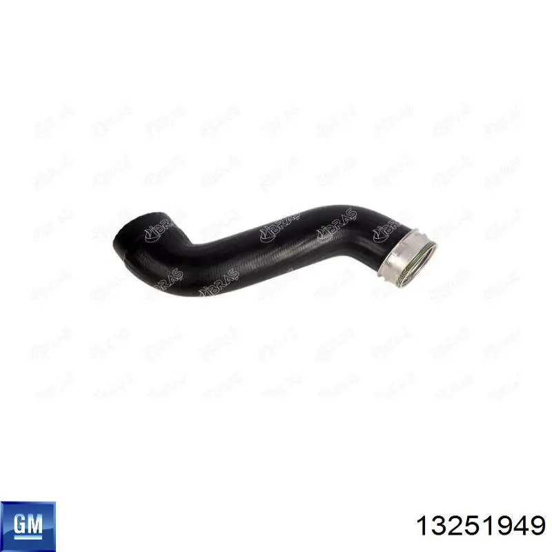 Купити 13251949 Opel Патрубок повітряний, вхід в турбіну (наддув)