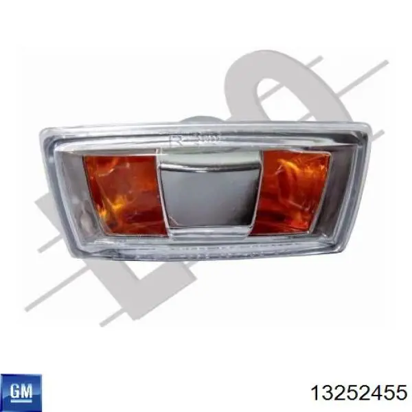 Покажчик повороту крила General Motors 13252455 ціна, від 6.38 USD