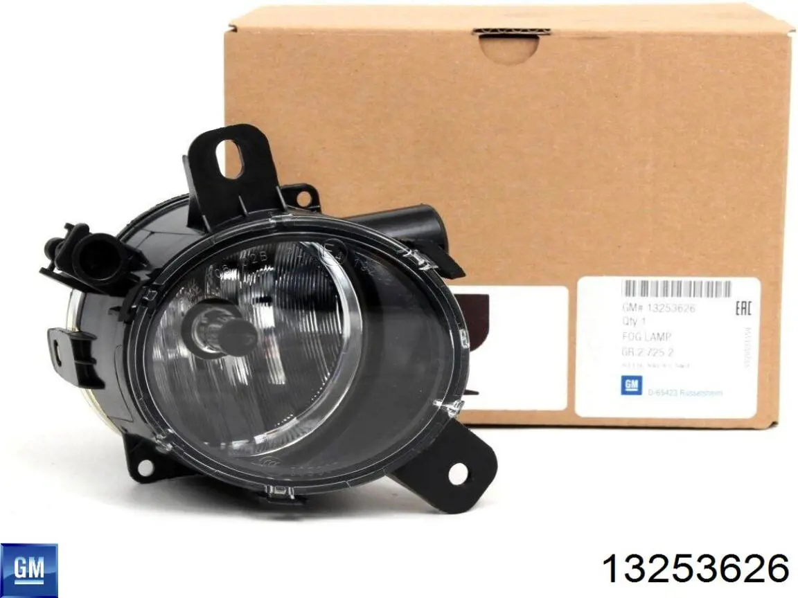 Туманка права General Motors 13253626 ціна, від 68.75 USD
