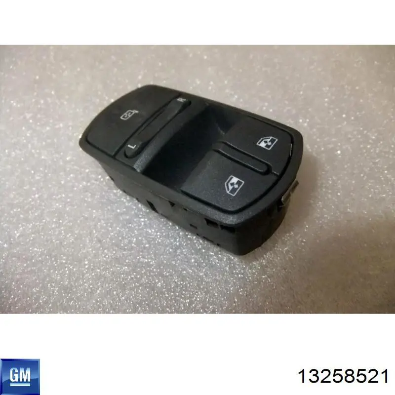 Кнопковий блок керування склопідіймачами передній правий 13258521 General Motors