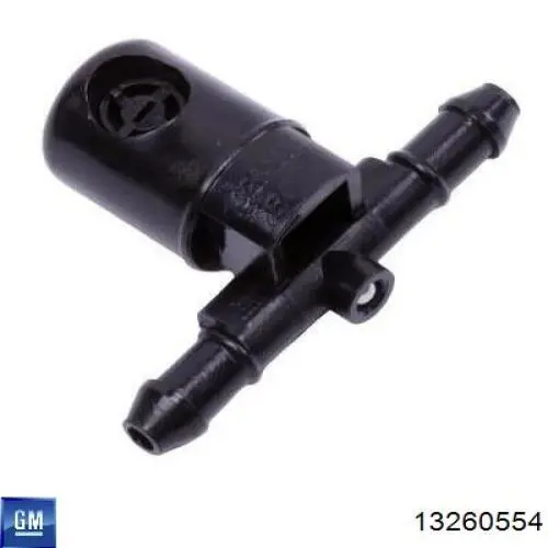 13260554 General Motors Форсунка омивача скла лобового, ліва