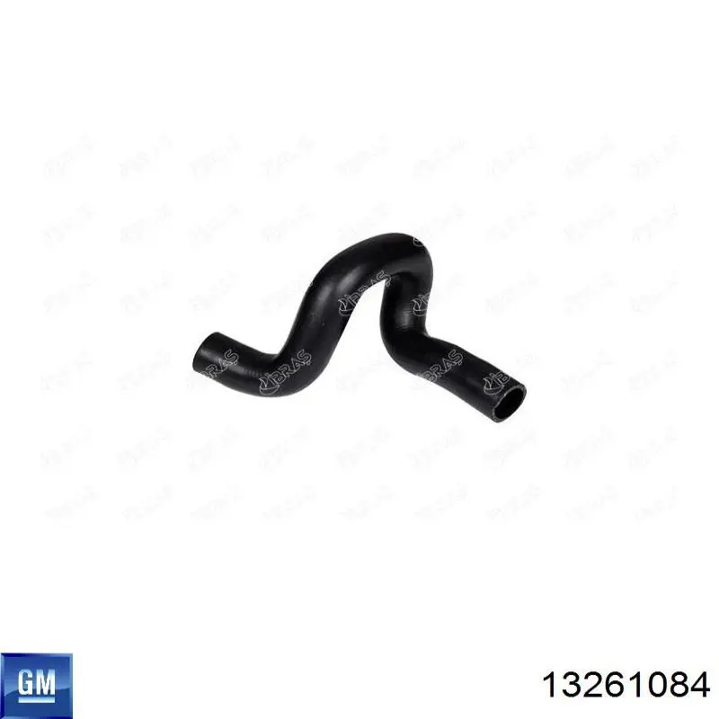 DWX198TT Thermotec Шланг/патрубок радіатора охолодження, нижній