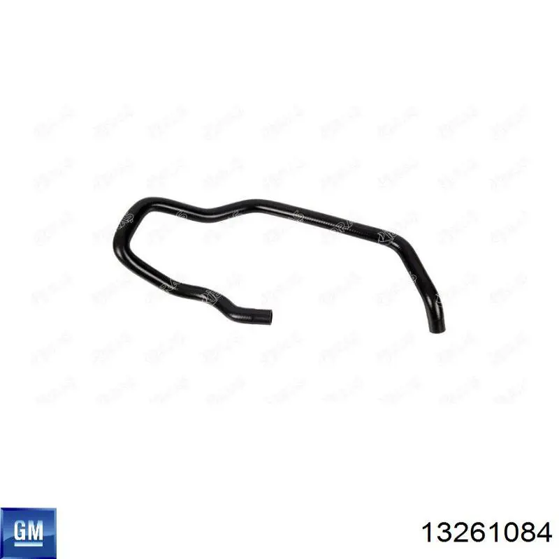 DWX198TT Thermotec Шланг/патрубок радіатора охолодження, нижній