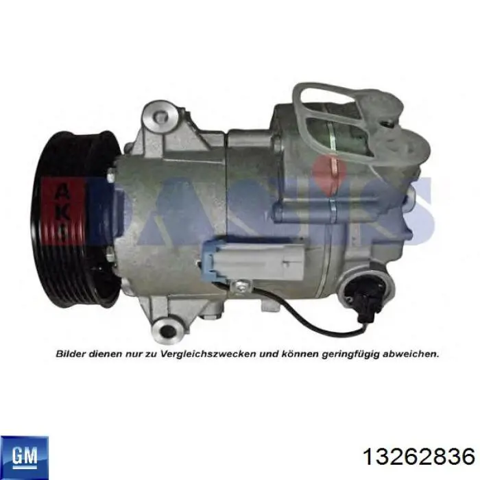 Компресор системи кондиціювання General Motors 13262836 ціна, від 154.45 USD