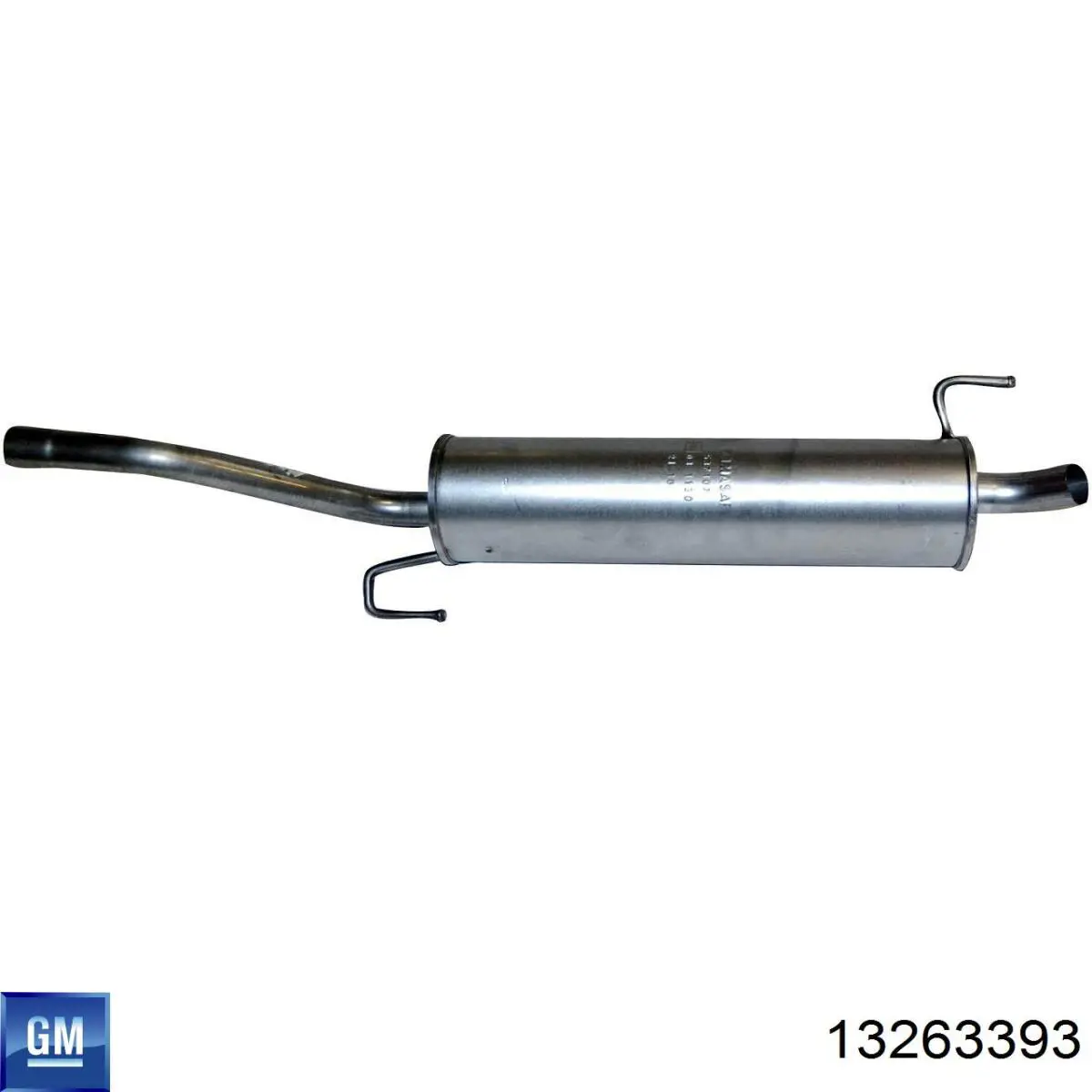 13263393 General Motors Глушилка задня