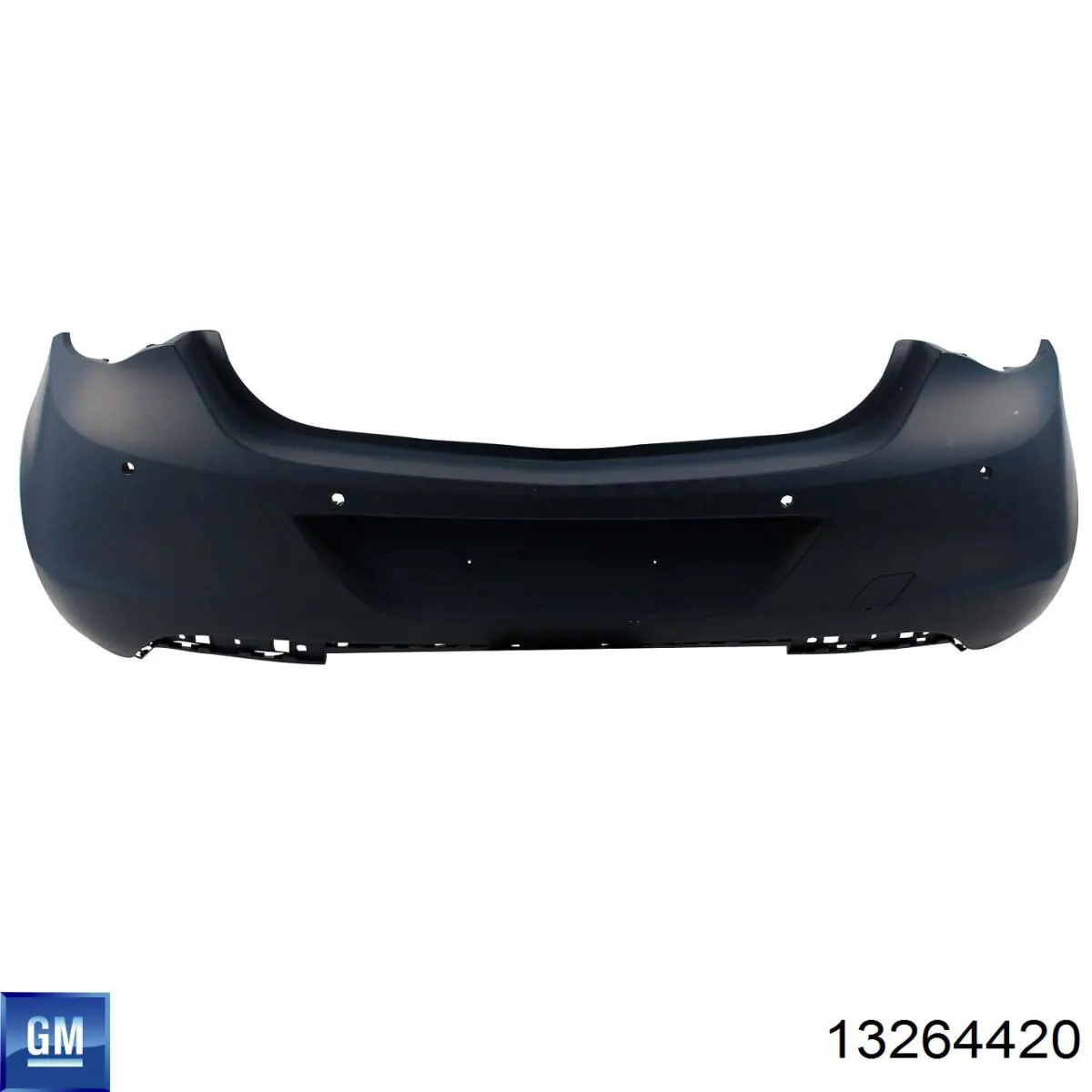 Кожух бампера заднього General Motors 1404230 ціна, від 93.59 USD