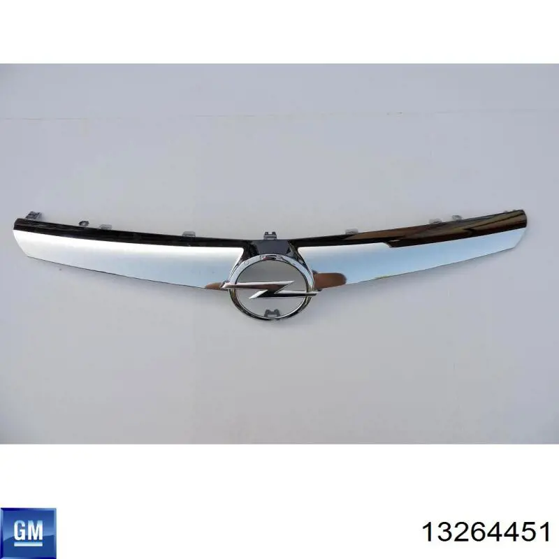 Облицювання радіатора Opel 13264451 ціна, від 111.37 USD