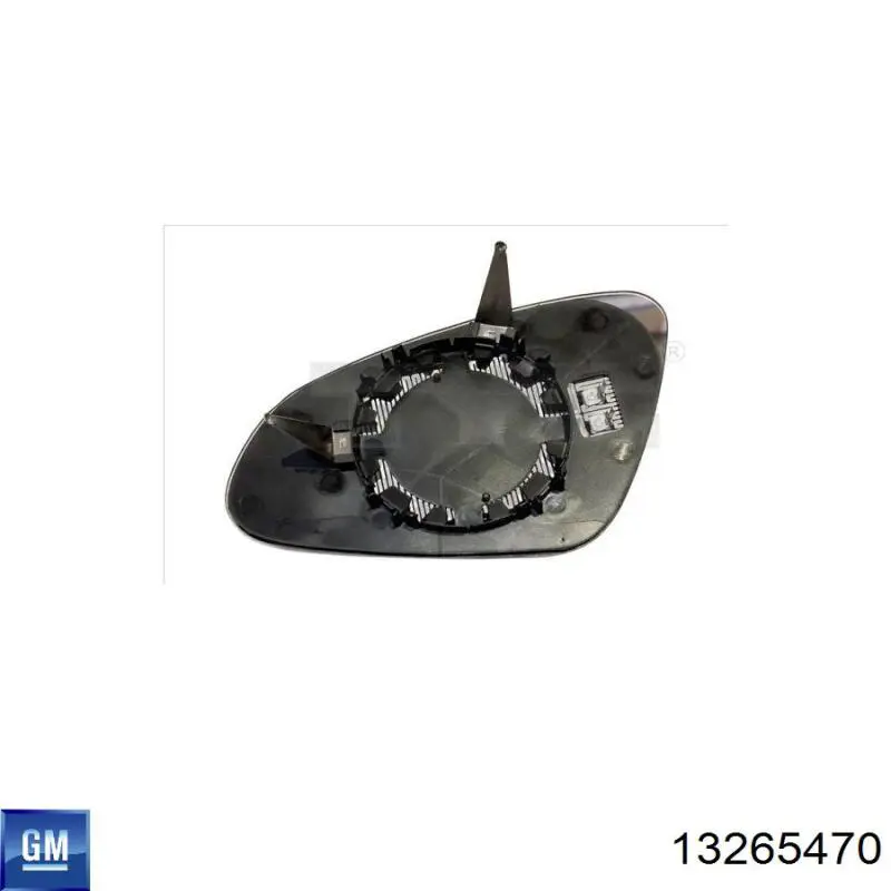Купити 13265470 General Motors Скло дзеркала заднього виду, правого