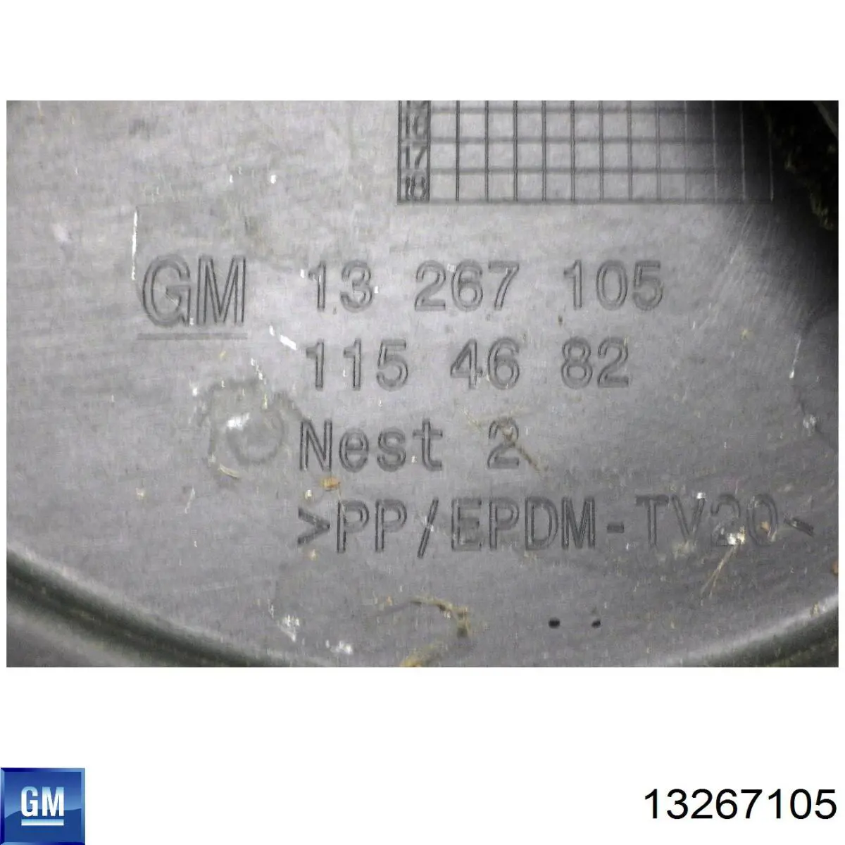 Водостік лобового скла, жабо General Motors 13267105 ціна, від 21.28 USD