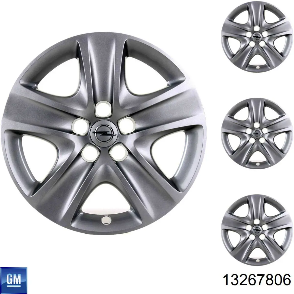 Купити 13267806 General Motors Автомобільні ковпаки