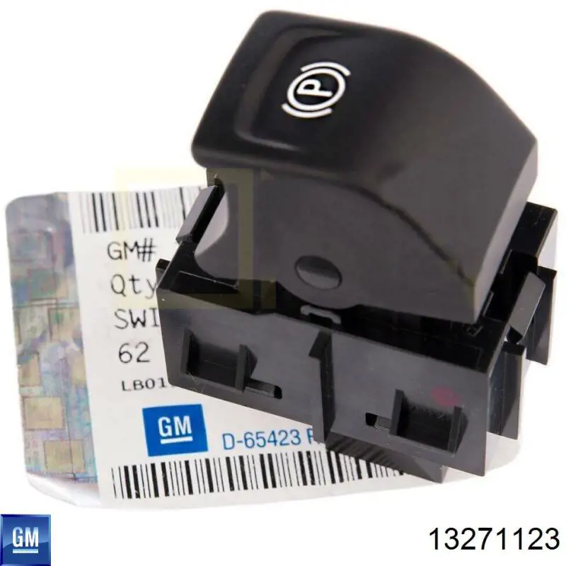 Клавіша електромеханічного гальма стоянки General Motors 13271123 ціна, від 10.16 USD